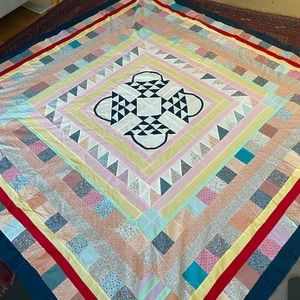 Vintage 1950's could be older Quilt top